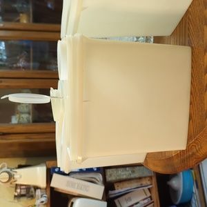 Lot of 3 Vintage Tupperware cereal containers